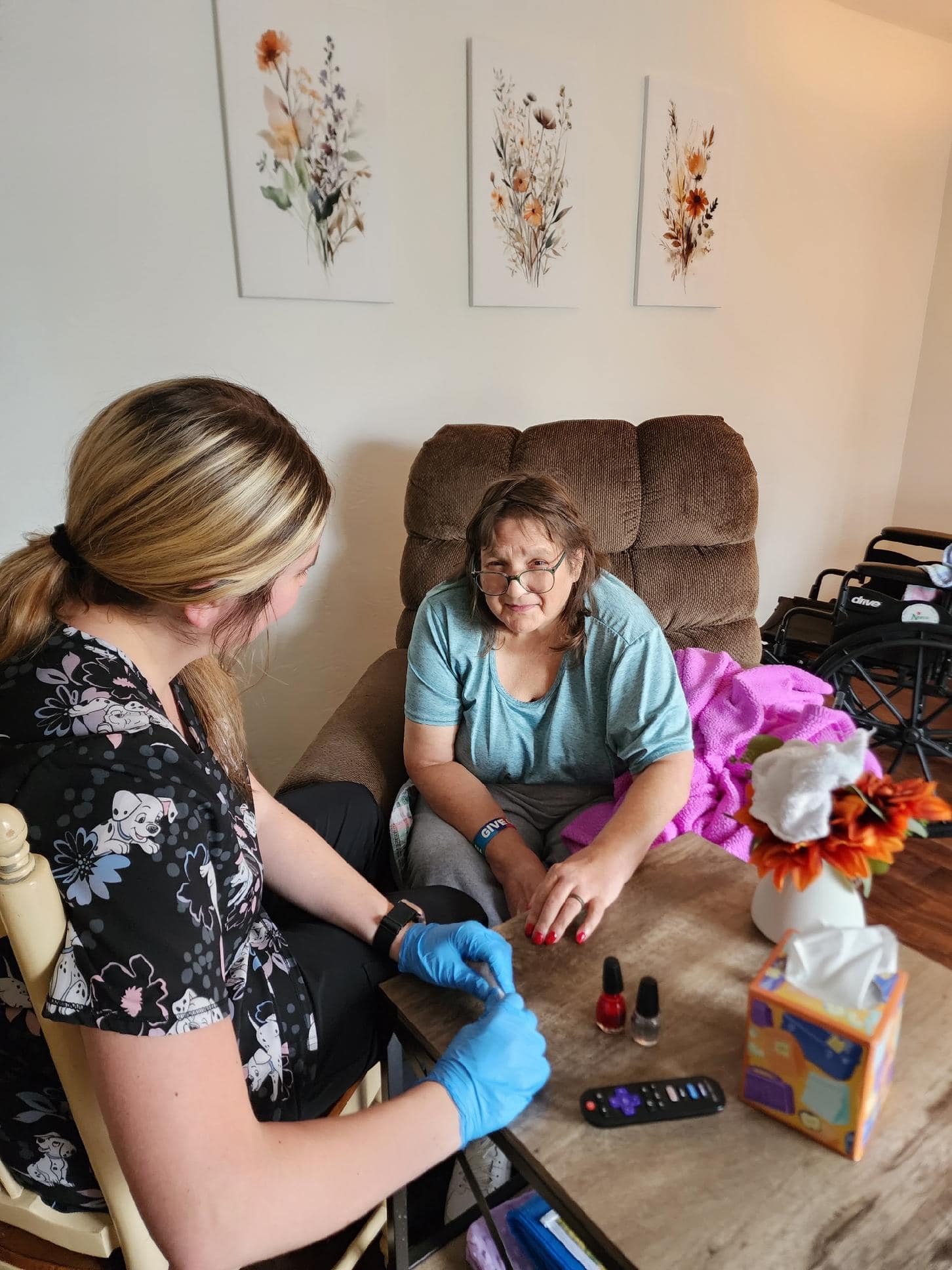 Inside AAA Shepherd's Care Home